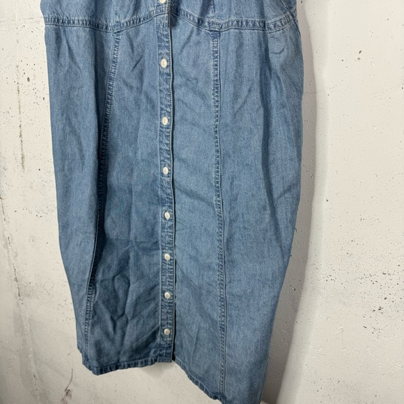 Madewell Denim Margie Cap Sleeve Mini Dress New Size 10 - Picture 5 of 9